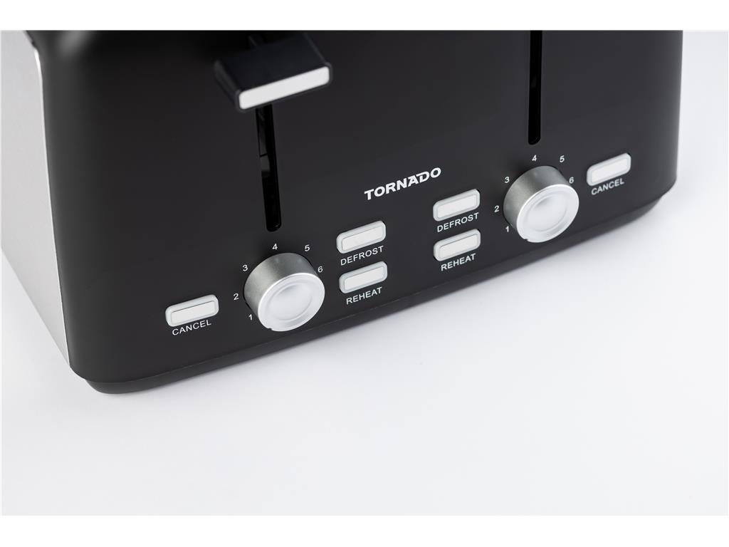 Tornado Ameriški toaster 4 kruhki