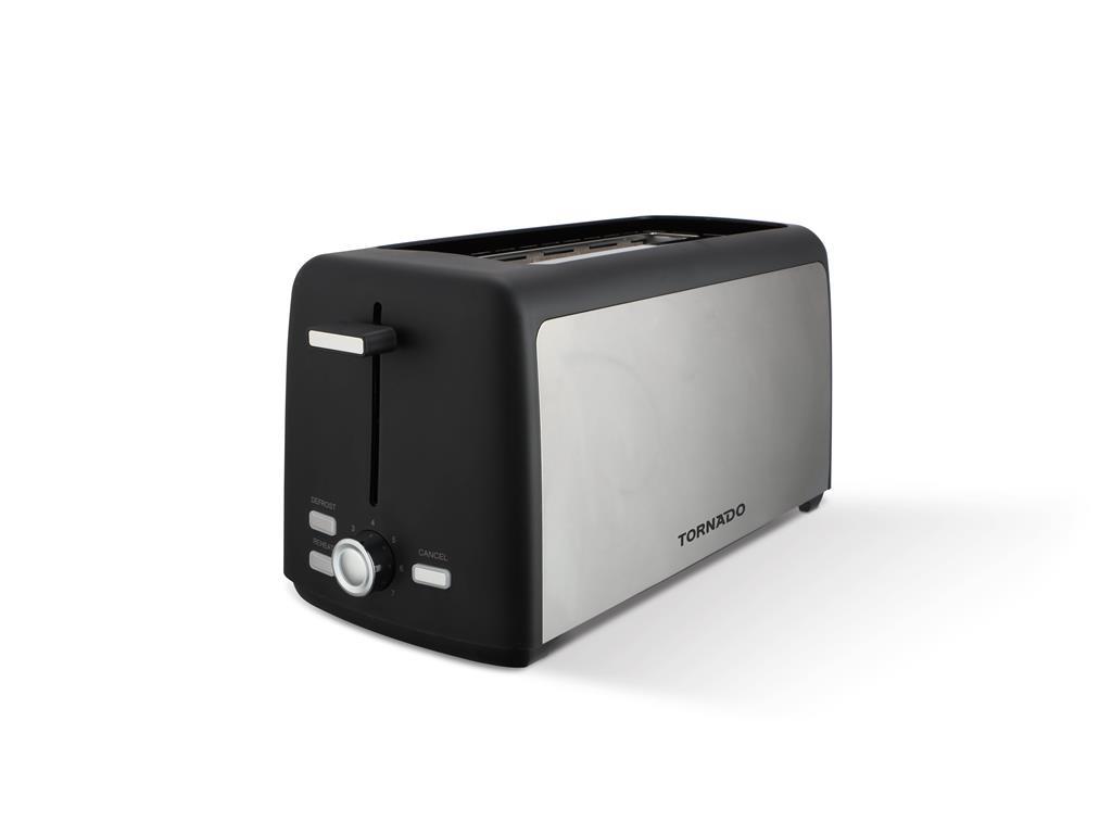 Tornado Toaster 4 kruhki z dolgima režama
